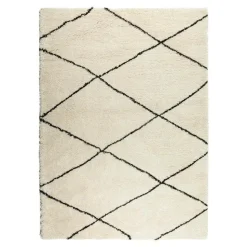 Interieur05 berber vloerkleed Nea wit/zwart - 330 x 240 cm