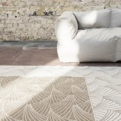 Interieur05 Buitenkleed Deco bruin/grijs - 230 x 160 cm