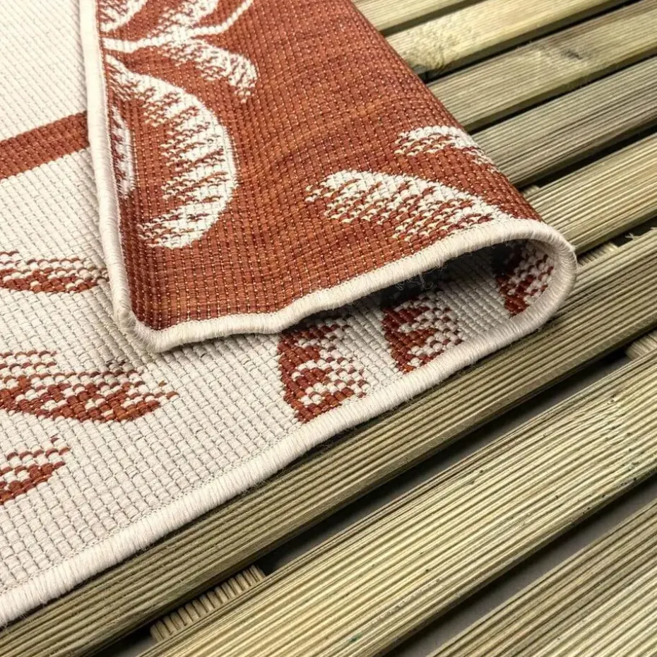 Interieur05 buitenkleed roest Oase - 340 x 240 cm