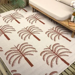 Interieur05 buitenkleed roest Oase - 340 x 240 cm