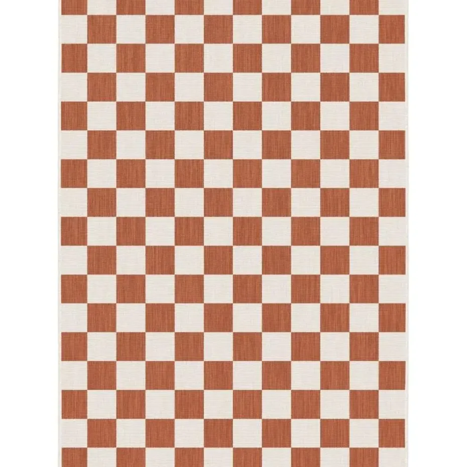 Interieur05 buitenkleed roest Level - 290 x 200 cm