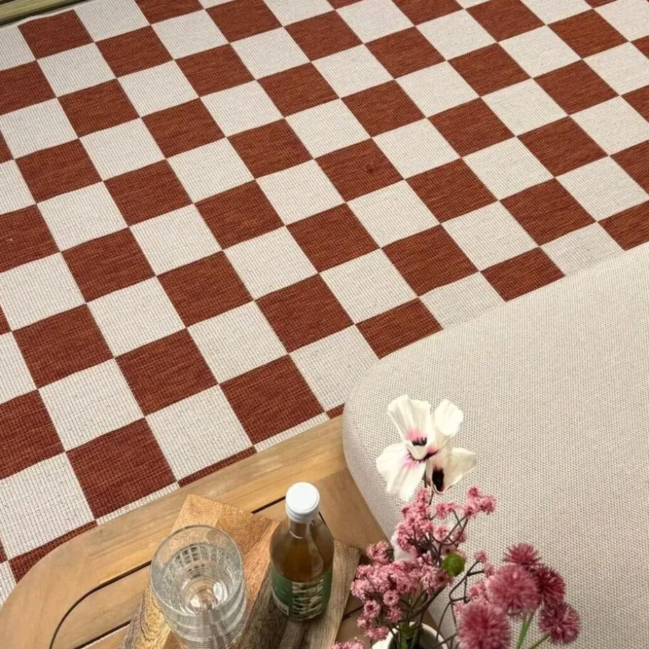 Interieur05 buitenkleed roest Level - 290 x 200 cm