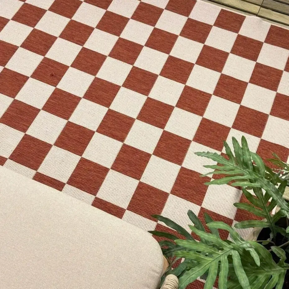 Interieur05 buitenkleed roest Level - 290 x 200 cm