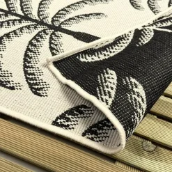 Interieur05 buitenkleed zwart/wit Oase - 340 x 240 cm