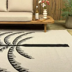 Interieur05 buitenkleed zwart/wit Breeze - 230 x 160 cm