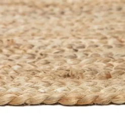 Interieur05 EVA Interior rond vloerkleed Jute naturel - 150 x 150 cm