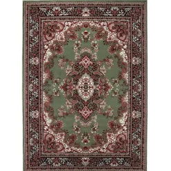 Interieur05 Eva Interior vintage Vloerkleed nain Perzisch Groen - 320 x 235 cm