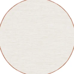 Interieur05 rond buitenkleed roest Tone - 200 x 200 cm