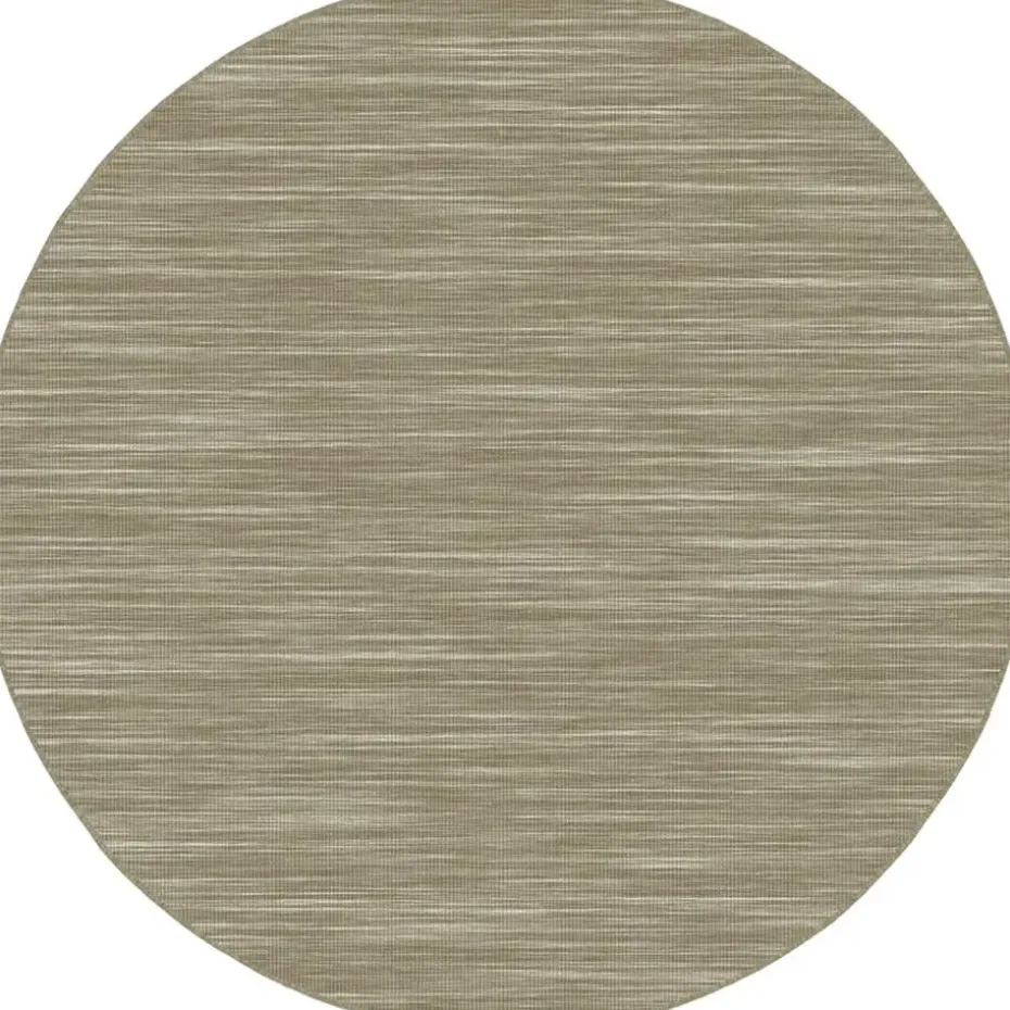 Interieur05 rond buitenkleed linnen Tone - 240 x 240 cm