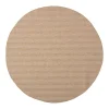 Interieur05 rond buitenkleed jute naturel zigzag - 200 x 200 cm