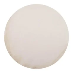 Interieur05 Rond Hoogpolig Vloerkleed Lux Creme - 240 x 240 cm