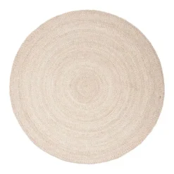 Interieur05 rond vloerkleed Gapo beige - 220 x 220 cm