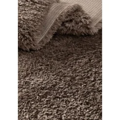 Interieur05 tapis à poils longs Fender taupe - 230 x 160 cm