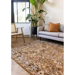 Interieur05 vintage Vloerkleed Nazly Geel - 230 x 160 cm