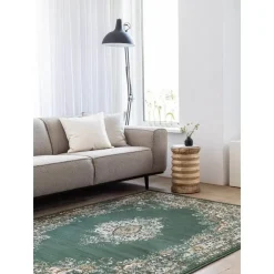 Interieur05 Vintage Vloerkleed Keshan groen - 150 x 80 cm