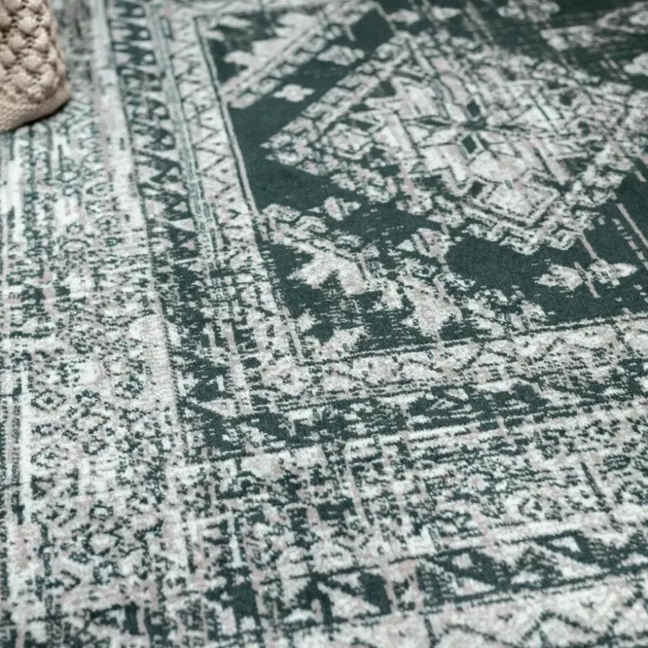 Interieur05 Vintage Vloerkleed Aila Groen - 280 x 190 cm