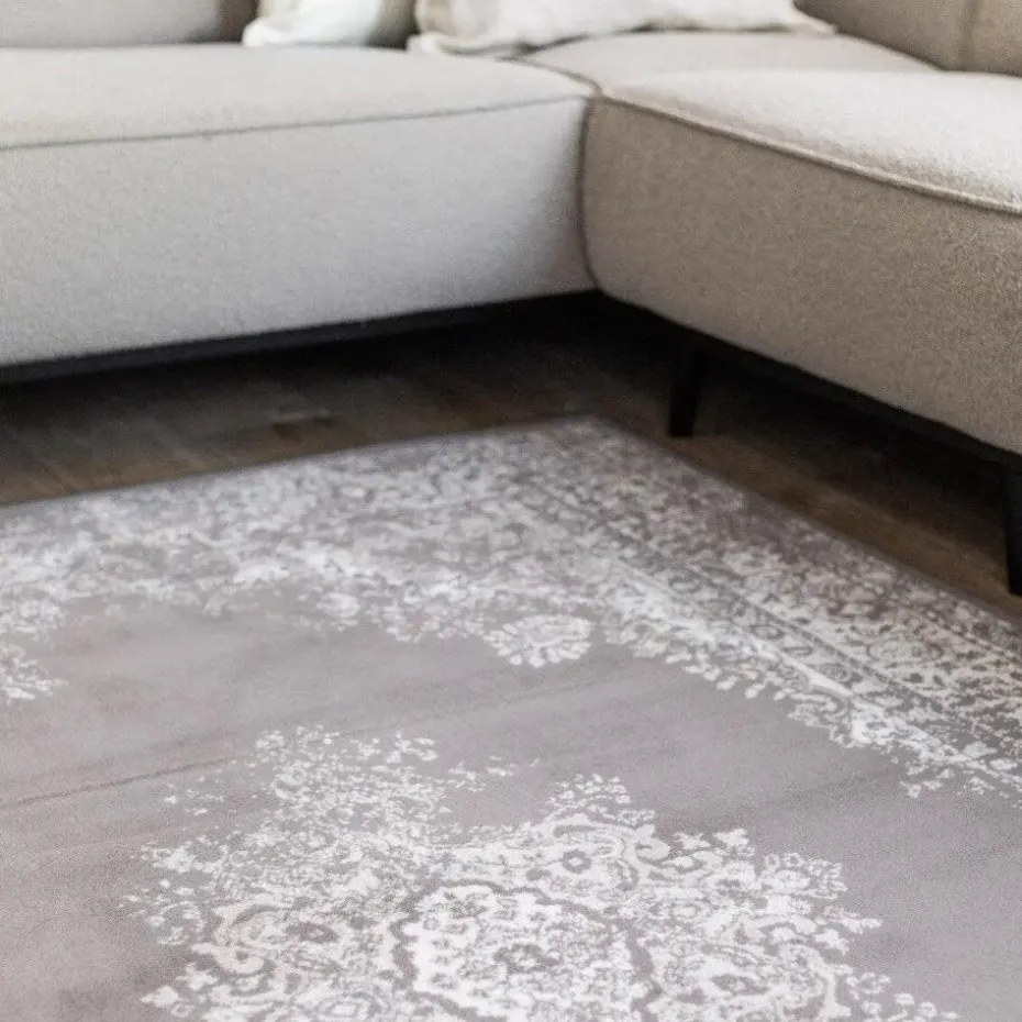 Interieur05 Vintage Vloerkleed Keshan taupe/Bruin - 190 x 280 cm