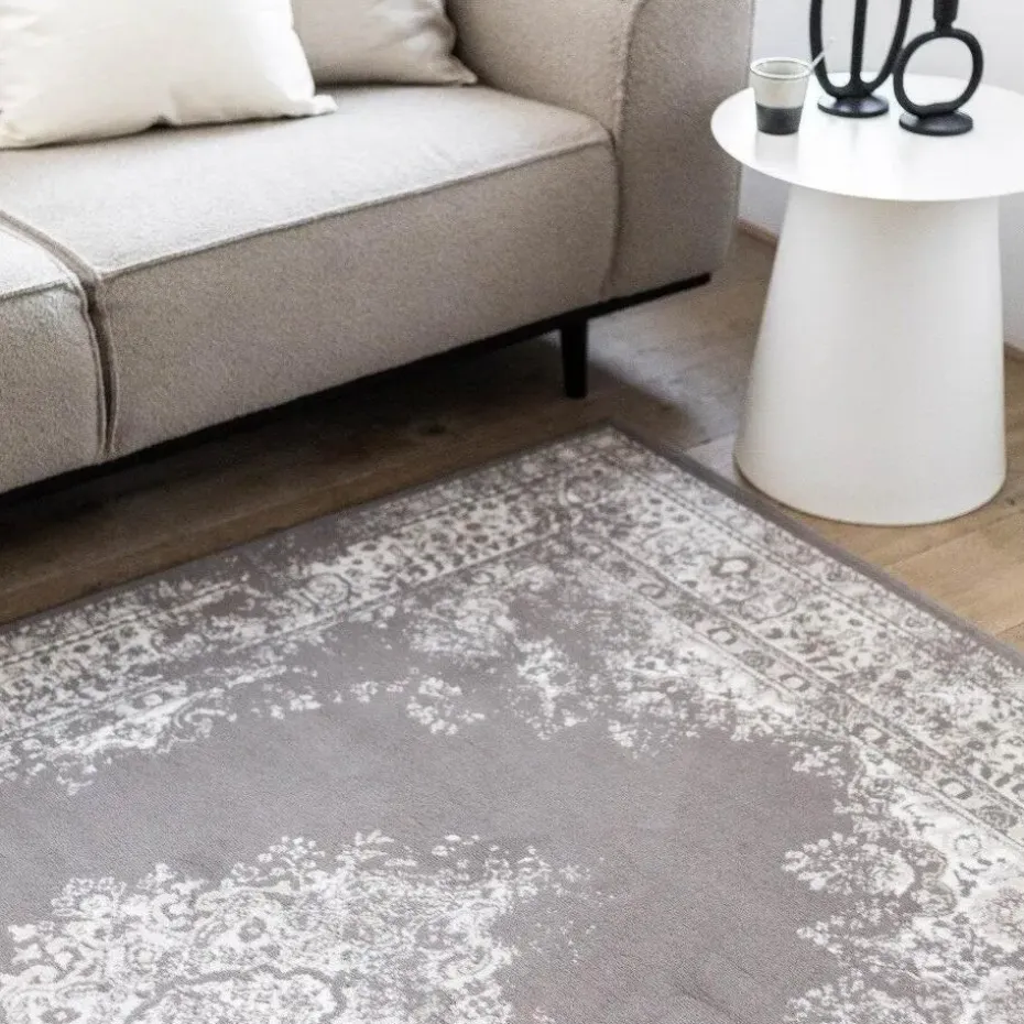 Interieur05 Vintage Vloerkleed Keshan taupe/Bruin - 190 x 280 cm