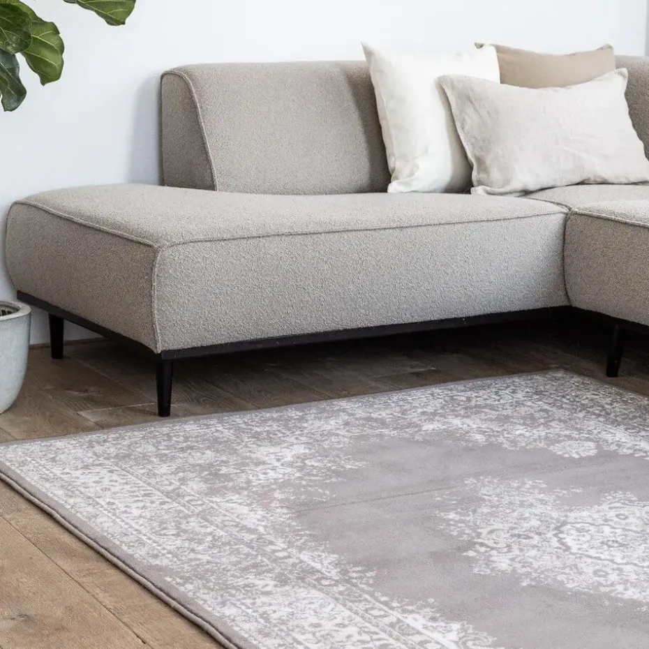 Interieur05 Vintage Vloerkleed Keshan taupe/Bruin - 190 x 280 cm