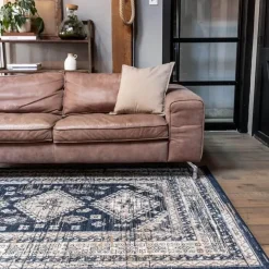 Interieur05 Vintage Vloerkleed Aila Blauw - 230 x 160 cm