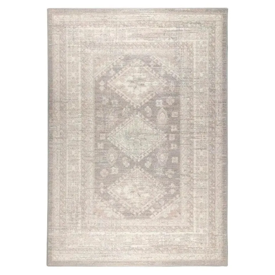 Interieur05 Vintage Vloerkleed Aila Grijs/Roze - 230 x 160 cm