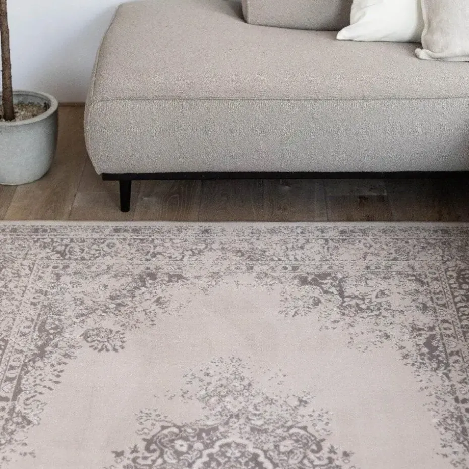 Interieur05 Vintage Vloerkleed Keshan Zand/Beige - 150 x 80 cm