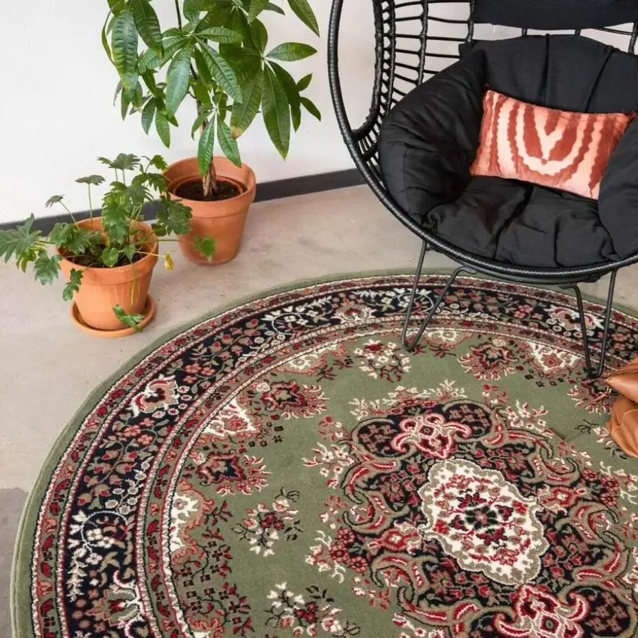 Interieur05 Vloerkleed Nain - Groen - 235 cm - (XL)