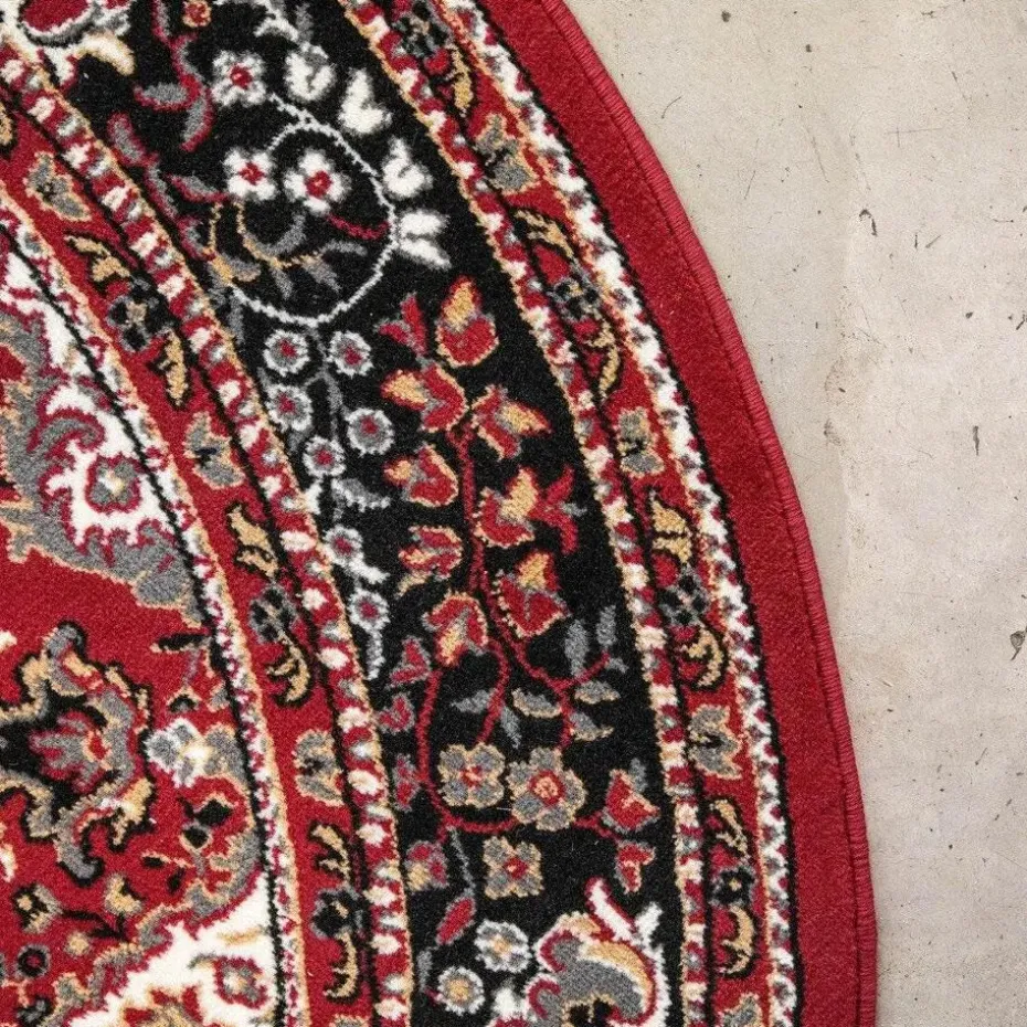 Interieur05 Vloerkleed Nain - Rood - Perzisch - 160Ø