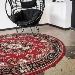 Interieur05 Vloerkleed Nain - Rood - Perzisch - 200Ø