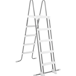 INTEX - Zwembadladder - Grijs - Kunststof