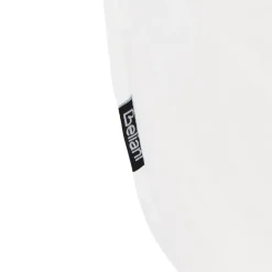 IRVING - Poef - Wit - 43 cm - Fluweel