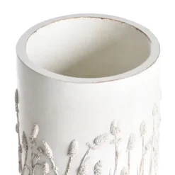 JANINA - Bloempot - Gebroken wit - 24 cm - MgO