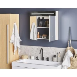 JARAMILLO - Badkamermeubel - Wit - Multiplex