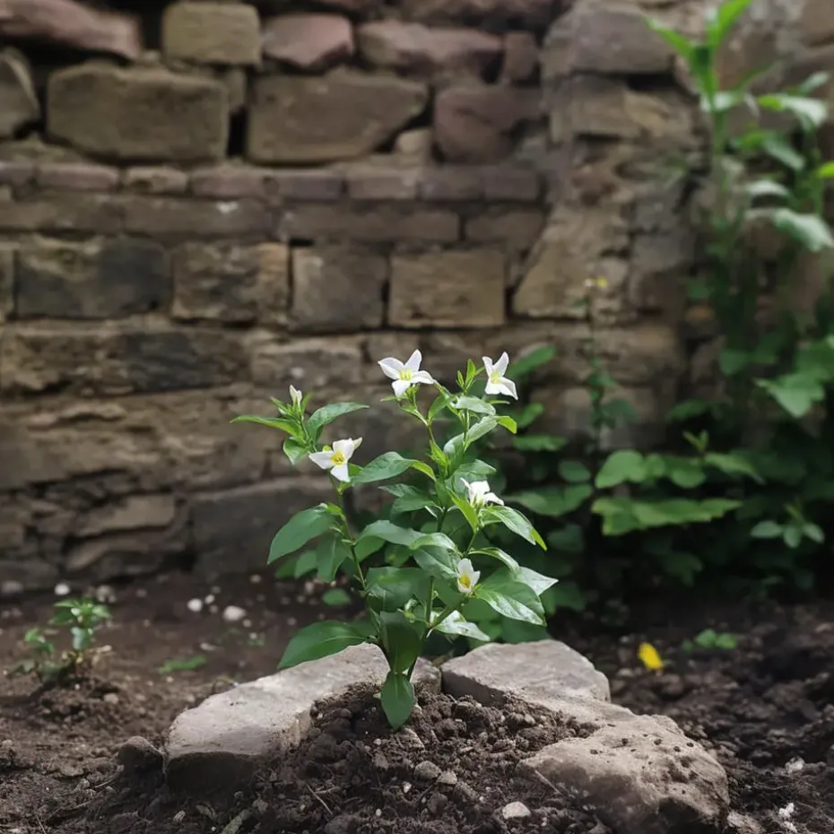 Jasmijn - Set van 3 - Jasminum 'Officinale' - Hoogte 25-40cm - ⌀9cm