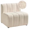 KAGE - Fauteuil - Lichtbeige - Bouclé