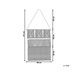 KALADY - Wanddecoratie - Beige - Katoen