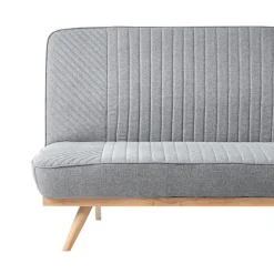 KALFAFELL - Slaapbank - Donkergrijs - Polyester