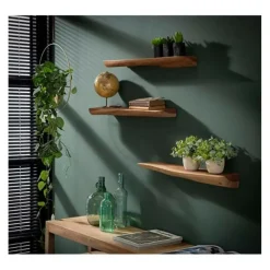 Kalfort Wandplank Davis set van 3 planken - 13x60x4 cm