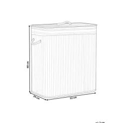 KALTHOTA - Mand - Lichte houtkleur - Bamboehout