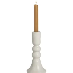 Kandelaar Anis - off-white - 21xØ10 cm