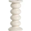 Kandelaar Bobble - off-white -13xØ6,2 cm