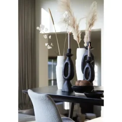 Kandelaar Django - Zwart - 14x14x50cm