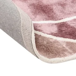 KANRACH - Vloerkleed - Roze - 200 x 200 cm - Viscose