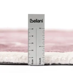 KANRACH - Vloerkleed - Roze - 200 x 200 cm - Viscose