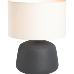 Kap Cilinder Rae - off-white - Ø33x20 cm