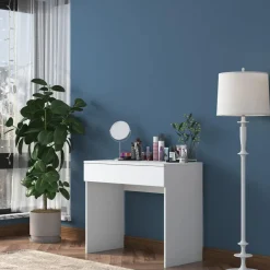 Kaptafel Wit Hout - 90x45x76,8cm - Bengisu