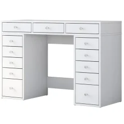 Kaptafel Wit Hout - 120x44,5x81,6cm - Beyas