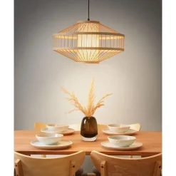 KARAJ - Hanglamp - Natuurlijk - Bamboe