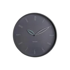 Karlsson - Wandklok Petals - Donkergrijs- Ø40cm