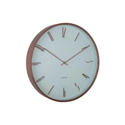 Karlsson - Wandklok Scandia - Mistige blauw- Ø40cm